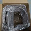 Meangood Toilet Paper Holder Stand and Tissue Paper Roll Dispenser for 4 Mega Rolls, Bathroom Free Standing Tissue Roll Storage Holder Rack, Metal Wire Silver