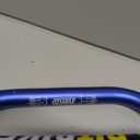 Universal 7/8" 22mm Dirt Pit Bike Handlebars with Crossbar, Foam Pad-Blue