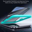 ESR 3 Pack for iPhone Air Privacy Screen Protector, Anti-spy Tempered-Glass Privacy Screen Protector for iPhone 17 Air with Easy Installation Tool, Micro-Curved Edges, Case Friendly