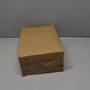 Okllen Set of 5 Small Acacia Wood Serving Platter and Trays, Irregular Oval Solid Wood Plates Serving Tray, Lightweight Wood Dinner Plates for Breakfast, Coffee, Tea, Snack, 6.3~11.7" L, 5.1~8.2" W