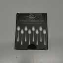 Small Teaspoon,5.5 Inches Stainless Steel Tea Spoons Set Of 8,Espresso Spoon, Durable Dishwasher Safe Small Coffee Spoons, Mini Demitasse Spoon For Dessert (Silver)