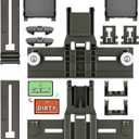 UPGRADED W10350375 Dishwasher Top Rack Parts & W10320664/5 Housing for Kenmore Whirlpool Dishwasher Parts WDT730PAHZ0 WDT750SAHZ0 WDTA50SAHZ0 WDT970SAHZ0 Upper Rack Parts,13 Pack