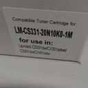 CS331 CX331 Toner Cartridge (with Chip) Replacement for Lexmark 20N10 20N10K0 20N10C0 20N10M0 20N10Y0 Toner Cartridge for CS331 CX331 CS431 CX431 CS331dw CS431dw CX331adwe CX431adw Printer (4-Pack)