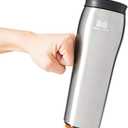 Mighty Mug | The Untippable Mug | Grips When Hit, Lifts for Sips | Insulated Stainless Steel Tumbler | Cupholder Friendly | Gifts for Women Men All | Leakproof | 6 Hour Hot / 24 Cold | 16oz | 