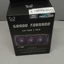 Scythe Grand Tornado 120 PWN Full-LCP Made Industry-Level Low-Noise Quiet Computer Case Fan, 120mm x 25mm, Magnetic Fluid Dynamic Bearing, 4-Pin Connector (3000RPM, 3)