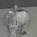 Clorox Toilet Plunger with Hideaway Holder Caddy Heavy-Duty Compact Design with Non-Skid Rubber Base for Bathroom Convenient Storage Toilet Unclogger, 6.5x19.5-Inch, White