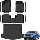 Floor Mats & Trunk Mat for 2024 2025 2026 Lincoln Nautilus All Weather TPE Protection Floor Liners Full Set with Cargo Liner for 2024 2025 2026 Lincoln Nautilus Accessories