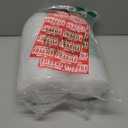 Bubble Cushioning Wrap Rolls, 3/16" x 12" x 72' ft Total [2 Rolls of 36 Feet] Perforated Every 12", 20 Fragile Stickers for Packaging, Shipping, Mailing