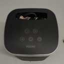 Small Portable Space Heater for Indoor Use - VOCRS 1500W PTC Electric Heater with Thermostat, Remote Control, 12H Timer, Eco and Fan Mode, Rapid and Safe Heating for Bedroom, Office