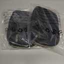 Lacdo Makeup Bag Small Cosmetic Bag Pouch For Women Elegant Leather Waterproof Travel Make Up Bags Toiletry Bag Lipstick Cosmetic Accessories Organizer for Purse Great Gift For Women Girls, Black 2 Pcs