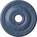 Ekena Millwork CM18BRAMC - Bradford - Ceiling Medallion, Americana Crackle