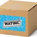 WATINC Valentines Day Candy Dish Mini Ceramic Bowl, Wishes Candy Cane Tiered Tray Decor,Love Heart Snack Sweets Table Shelf Accents Gift for Party Home Kitchen (Kisses)