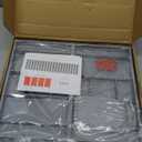 3 Tier Drawer Organizer - Expandable Junk Drawer Organizer Smart Office Supply Organizer, Folding Kitchen Drawer Storage Multi Level Desk Organizer for Makeup, Jewelry, Cosmetics Storage(2 Row 3 Tier) (Grey)