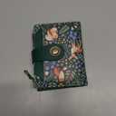 Icycay Squirrels Wallet Women Small RFID Blocking Bifold, Credit Card Holder, Zipper Coin Pocket, Cute, PU Leather, Compact, Travel, ID Window, 14 Card Slots, Cash Purse, Ladies Woman Female Girls