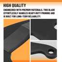 Black 1026293 Branch Cutter Blade Compatible with Fiskars Multifunction Branch Cutters UPX82, UPX86, UP82, UP84, UP86, Branch Cut Blade with Blade, Spring & Chain