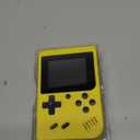 Retro Handheld Games Console, Built-in 400 Video Games,Mini Portable Video Gaming Player with 3.0 Inch IPS Screen, Rechargeable Battery (Yellow)