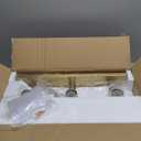 Emliviar 3-Light Vanity Lights for Bathroom, Brushed Gold Bathroom Light with Clear Glass Shade, YCE237B-3W BG