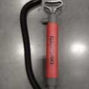 Manual Bilge Pump for Boats, Kayak, Canoe Portable Hand Water Pump with Hose, Compact Marine Safety Equipment for Water Removal and Emergency Use (Red)