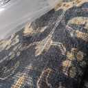 Washable Area Rug, Black