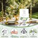 Kathfly 24 Pcs Wedding Table Number Holders 1.7 Inch Metal Silver Mini Place Card Holders Bulk Harp-clip Table Sign Stands Card Holder Display Picture Memo Notes Menu for Restaurants Birthday Decor