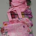 MtnBuzin Mother's Day Tote Gift Bags with Handles,20Pcs Bulk Floral Non Woven Treat Goodie Bags Reusable Love Mom Party Favors Gift Wrapping for Happy Mother's Day Birthday Party Supplies