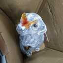 Goodeco Dog Statue with Solar Butterfly - Ideal Gifts for Mom, Dad or Birthdays, Beautifully Crafted Outdoor Decorations to Wow Your Guests