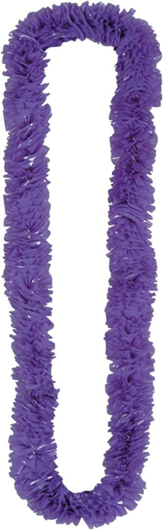 Beistle 144-Pack Soft-Twist Poly Leis Party Favors, 1-1/2 by 36-Inch, Purple