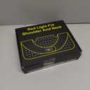 Red Light Therapy for Neck Shoulder,Rechargeable Infrared Light Therapy Device for Body with Massage and Timer,Wearable 660nm&850nm Red Light Therapy Wrap Pads for Body at Home150 Lights