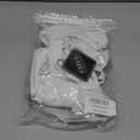 ZAFUL Women Strapless Textured Bandeau Bikini 2 Piece Swimwear Cheeky Solid Lace up Bathing Suits(1-White-CH,S) White S