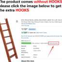 55in Wooden Bunk Ladder, Bunk Bed Ladder for Loft, Dorm, RV