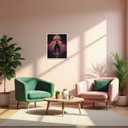 obterie Skull Paint by Numbers Kit for Adults Beginner Halloween Oil Painting Kit Adult Paint by Number Kits on Canvas DIY Painting for Beginners Art by Numbers for Gifts Home Wall Decor 16x20 Inch (YF013)