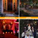 Hompavo Upgraded LED Flame Light Bulbs, 4 Modes Flickering Light Bulbs with Upside Down Effect, E26/E27 Flame Bulb for Halloween Christmas Party Patio Porch Home Indoor & Outdoor Decorations - 2