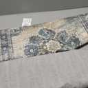 2x6 Hallway Runner Rug Washable: Soft Kitchen Rug Non Slip Runner with Rubber Backing for Living Room Bedroom Bathroom Non Shedding Farmhouse Carpet Runners (Blue, 2X6)