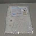 EHZNZIE Crystal Clear Shower Curtain Liner 36x72, PEVA Waterproof Bath Curtain, No Chemical Smell, 2 Weighted Magnets, Durable with Rustproof Metal Grommets