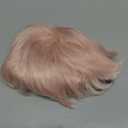 Short Pink Wig for Men Handsome Male Wig Daily Costume Synthetic Full Wigs Natural Pink Hair Replacement Wig