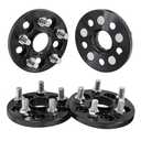 Customadeonly 5x100 Forged Black Hubcentric Wheel Spacers 15mm (4pcs) – Compatible for Subaru BRZ, Impreza, Forester, WRX, Crosstrek, Outback, Legacy, Baja, Toyota GR86, 86, FR-S (56.1mm, M12x1.25)