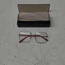 Blue Light Glasses, Stylish Anti Blue Light Blocking Glasses for Computer Reading, Gaming, TV, Phones (Z-red Blue)