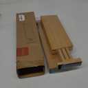 Lifewit 4 Pack 4" High Bamboo Drawer Dividers, 12-16" Adjustable Drawer Organizers for Clothes, Wood Dresser Drawer Divider, Expandable Deep Drawer Separators for Dresser, Kitchen, Bedroom, Bathroom