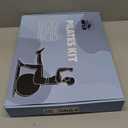 Pilates Ring and Ball Set, at Home Pilates Kit with 14" Exercise Ring, Mini Ball (Purple)