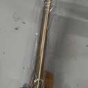 Ivilon Tension Curtain Rod - Spring Tension Rod for Windows or Shower, 24 to 36 Inch. Warm Gold