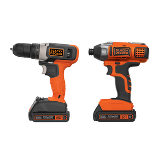 Black and Decker 20V MAX* 2 pc. Drill & Impact Combo Kit