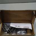 Ravinte 10 Packs 5 Pair 3/8" Inset Polished Chrome Cabinet Self Closing Hinges for Kitchen/Bathroom/Furniture Cabinets & Doors,Decorative Cupboard Hardware