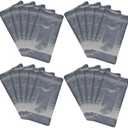 XunLiu Al-Foil Win Stand Bag​ Zip Lock Bags Reusable Airtight Storage Bags (20, 12cmX22cm+6cm/0.36mm) 2 Pack