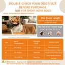 Dog Muzzle Fits 6.9–10.63in Mouth Circumference – Anti-Scavenging T-Shaped Mesh, Prevents Biting, Barking & Eating | 1.2oz Lightweight Breathable PVC Padded Mouth Guard with Luminous Strap