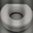 770-610 4 Inch Portable Raised Toilet Seat Riser, Elevated Toilet Seat for Seniors