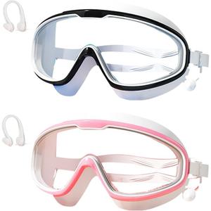 Continuity Goggles,High-Definition Large Frame Waterproof and Anti-Fog Swimming Goggles for Adult Continuity Goggles,High-Definition Large Frame Waterproof and Anti-Fog Swimming Goggles for Adult