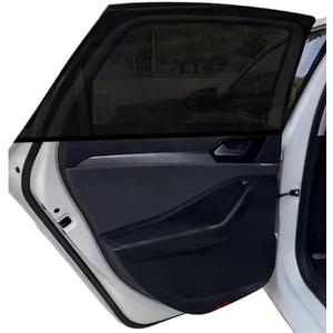 2Pack Car Window Shades Mesh Screen 27"x43", Universal Fit Most of Cars, Large SUV, Pickup, Sunshade for Car Camping UV Protection Breathable Mesh Baby Side Window Covers