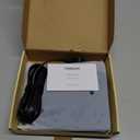 TESSAN 5Ft Black Extension Cord with Multiple Outlets, Surge Protector Power Strip with 6 Outlets and 4 USB Ports (2 USB C), 2100 Joules Protection, Flat Plug, Outlet Extender for Home, Office, Dorm
