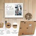 SRADMO Work Bestie Definition Picture Frame,Coworker Gifts 108 inch Wooden Tabletop Photo Frame,Funny Gifts for Work Best Friends Best Coworkers Colleagues