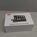 HAUXIY Wireless Apple Carplay Screen for Car 4K Dash Cam, 9" Portable Apple Carplay & Android Auto Car Stereo, with 1080p Backup Camera, GPS Navigation/Mirror Link/Voice Control/Bluetooth